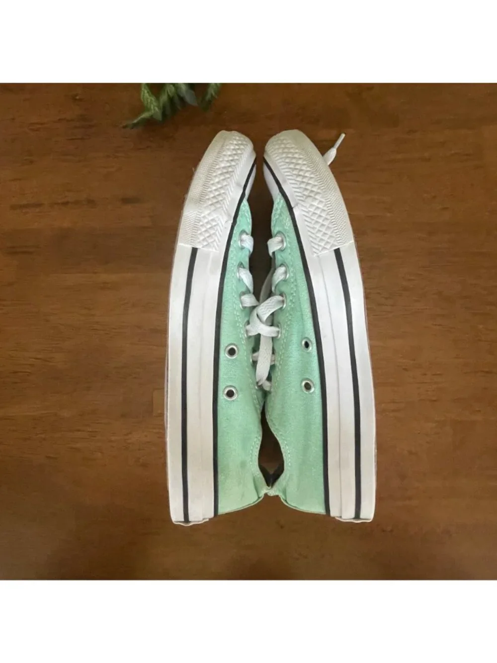 Converse Chuck Taylor All Star Low Top Sneakers Mint Green Womens 5 / Mens 7